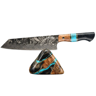 Profesionalni Kiritsuke nož C68, Damask čelik 67 slojeva, 20.5 cm