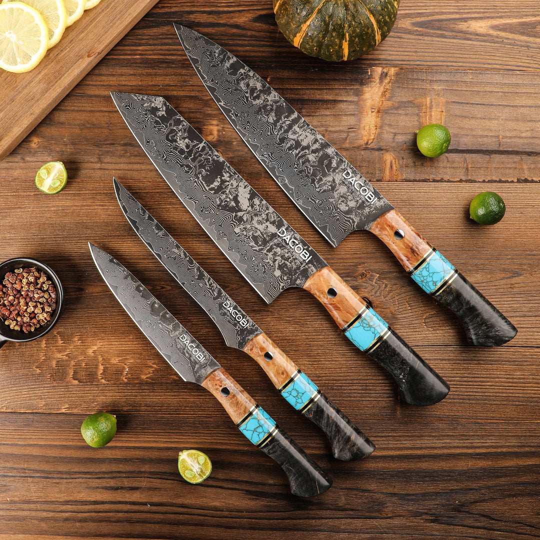 Regal kolekcija, Profesionalni noževi, 67-slojni damaščanski čelik