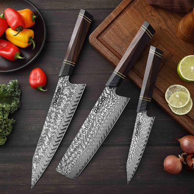 Rin kolekcija, Profesionalni noževi, 67-slojni damaščanski čelik