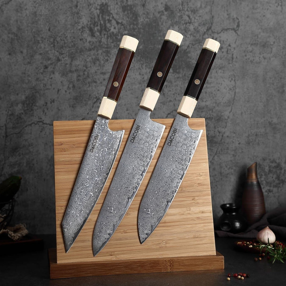 Rosen kolekcija, Profesionalni noževi, 67-slojni damaščanski čelik