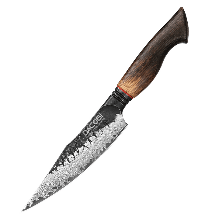 Profesionalni univerzalni nož C63, Damask čelik 67 slojeva, 14 cm