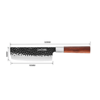 Profesionalni Nakiri nož C66, Nehrđajući čelik, 18 cm