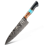 Profesionalni kuharski nož C67, Damask čelik 67 slojeva, 21.5 cm