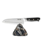 Profesionalni Santoku nož C7, njemački čelik 1.4116, 18 cm