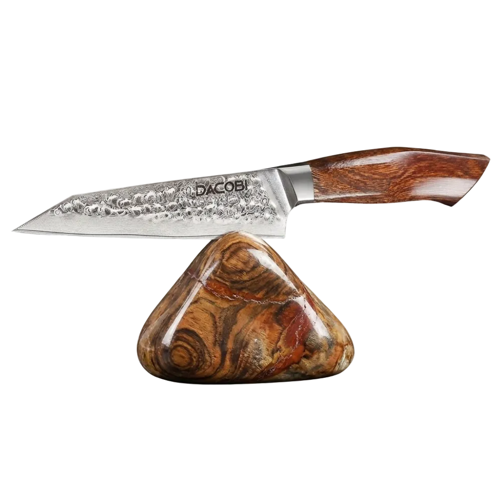 Profesionalni univerzalni nož C31, Damask čelik 49 slojeva, 13 cm