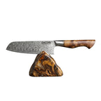 Profesionalni Santoku nož C33, Damask čelik 67 slojeva, 18 cm