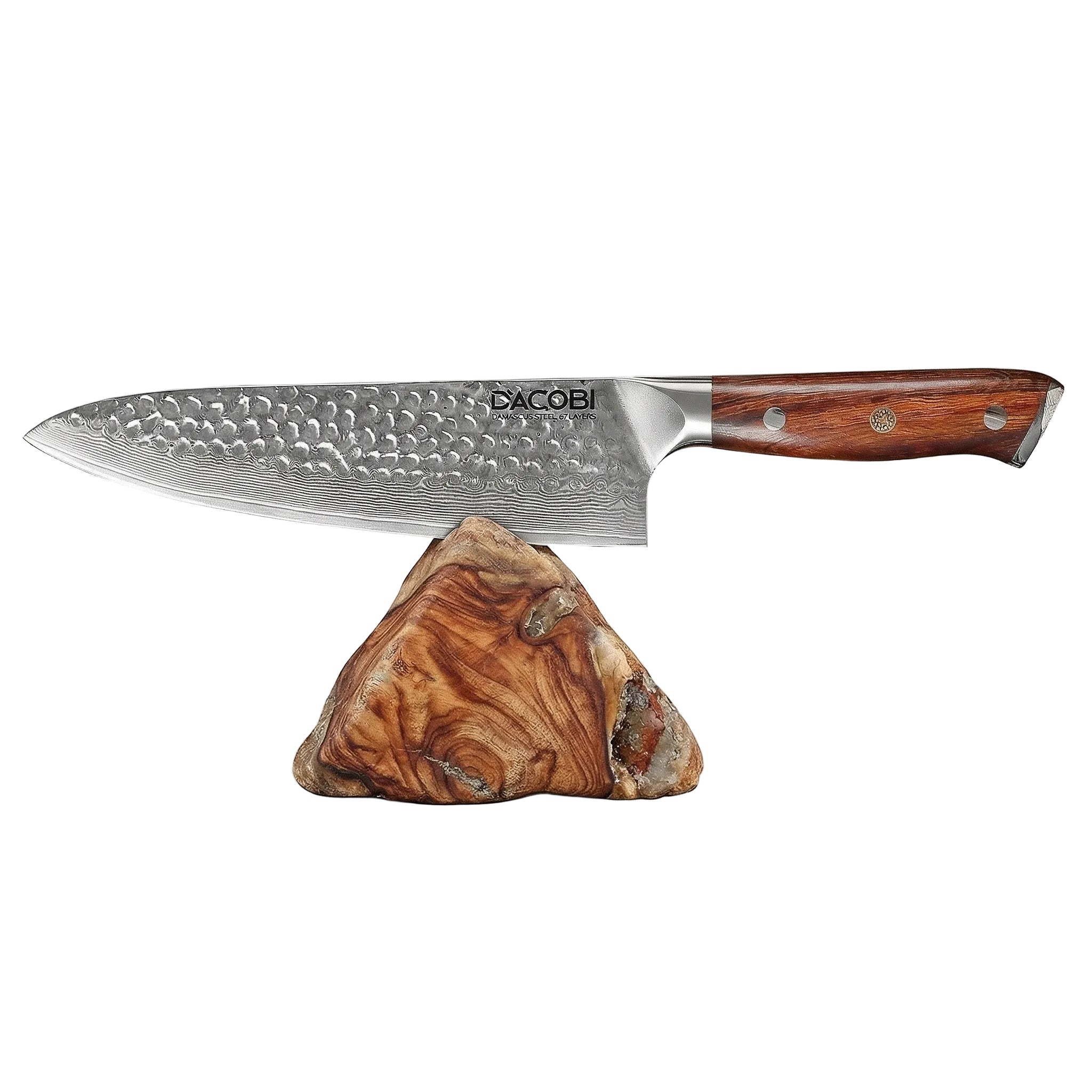 Profesionalni kuharski nož C40, Damask čelik 67 slojeva, 21 cm