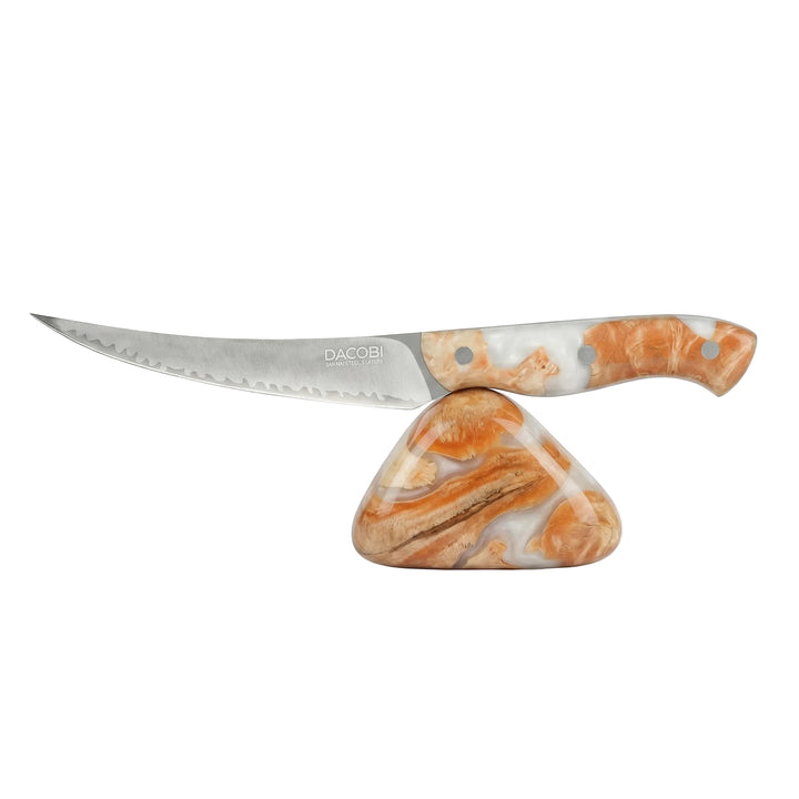 Profesionalni nož za filete C45, San Mai čelik 3 sloja, 15 cm