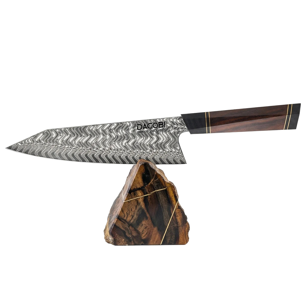 Profesionalni Kiritsuke nož C54, Damask čelik 67 slojeva, 21.5 cm