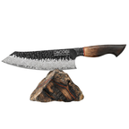Profesionalni Santoku nož C62, Damask čelik 67 slojeva, 19 cm
