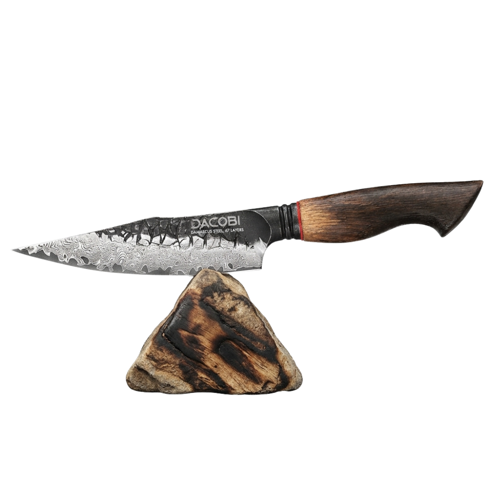 Profesionalni univerzalni nož C63, Damask čelik 67 slojeva, 14 cm