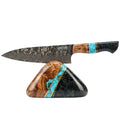 Profesionalni kuharski nož C67, Damask čelik 67 slojeva, 21.5 cm