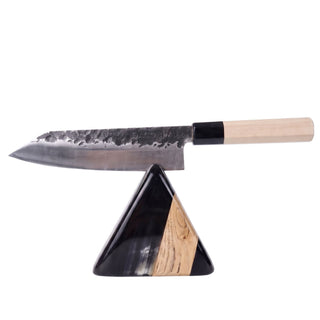 Profesionalni Kiritsuke nož, drška od javorovog drveta, ferula od volovskog roga, 17 cm (C74)