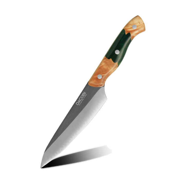 Profesionalni univerzalni nož C46, San Mai čelik 3 sloja, 14.5 cm - DACOBI.hr