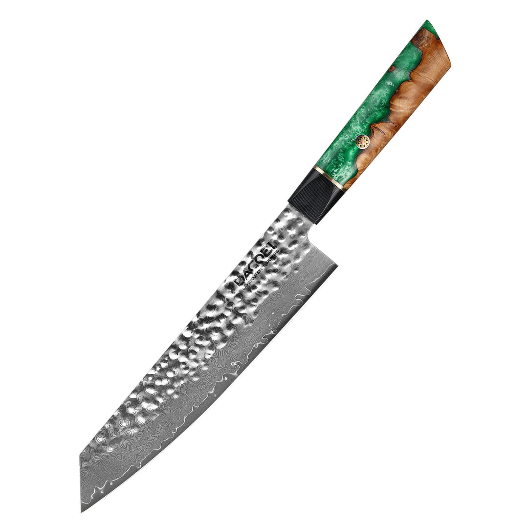 Profesionalni Kiritsuke nož C48, Damascus Steel 67 slojeva, 21 cm - DACOBI.hr