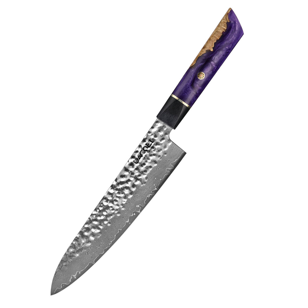 Profesionalni kuharski nož C49, Damask čelik 67 slojeva, 20.5 cm - DACOBI.hr