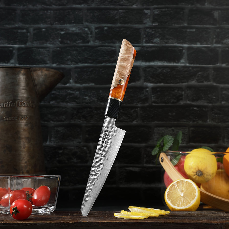 Profesionalni univerzalni nož C50, Damask čelik 67 slojeva, 14 cm - DACOBI.hr
