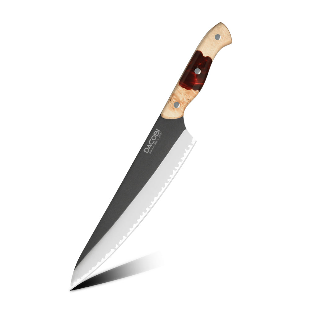 Profesionalni kuharski nož C47, San Mai čelik 3 sloja, 22 cm - DACOBI.hr