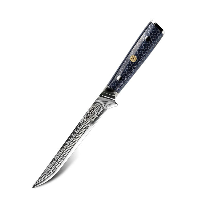 Profesionalni nož za filete C16, Damask čelik 45 slojeva, 17 cm - DACOBI.hr