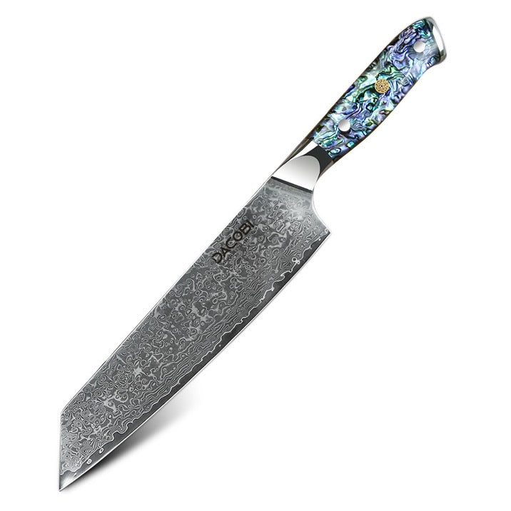 Profesionalni Kiritsuke nož C24, Damask čelik 67 slojeva, 21 cm - DACOBI.hr