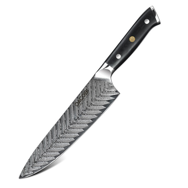 Profesionalni kuharski nož C29, Damask čelik 67 slojeva, 20 cm - DACOBI.hr