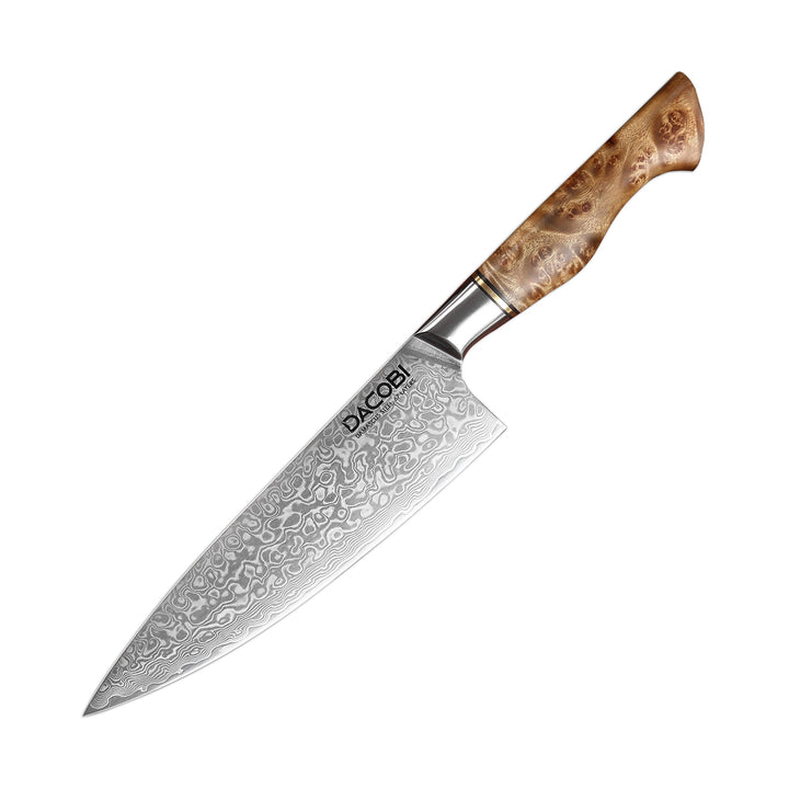 Profesionalni kuharski nož C35, Damask čelik 67 slojeva, 21 cm - DACOBI.hr