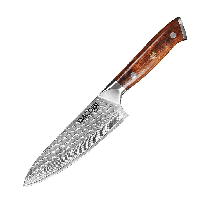 Profesionalni kuharski nož C41, Damask čelik 67 slojeva, 16.5 cm - DACOBI.hr
