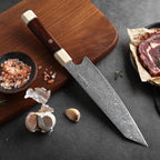 Profesionalni Kiritsuke nož C13, Damask čelik 67 slojeva, 20.5 cm - DACOBI.hr
