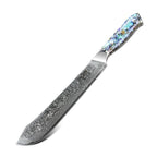 Profesionalni mesarski nož C22, Damask čelik 67 slojeva, 23 cm - DACOBI.hr