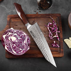 Profesionalni Kiritsuke nož C30, Damask čelik 49 slojeva, 21.5 cm - DACOBI.hr